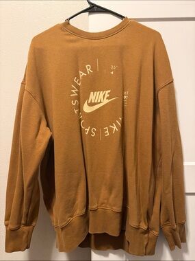 Nike Brown Crewneck Sweatshirt